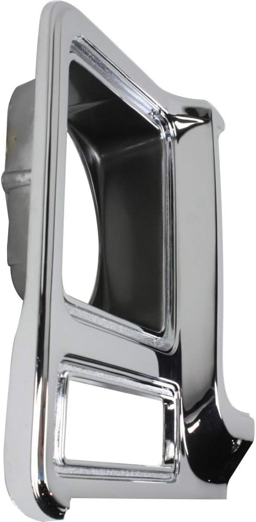 Chrome & Painted Dark Argent Headlight Door for Chevy C10 C20 C30 1979 1980 Passenger Side Pack of 2 R231297