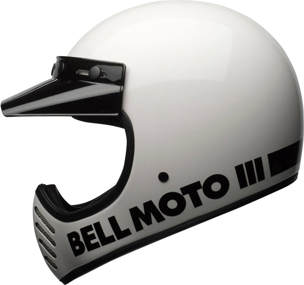 White Motocross Helmet K869