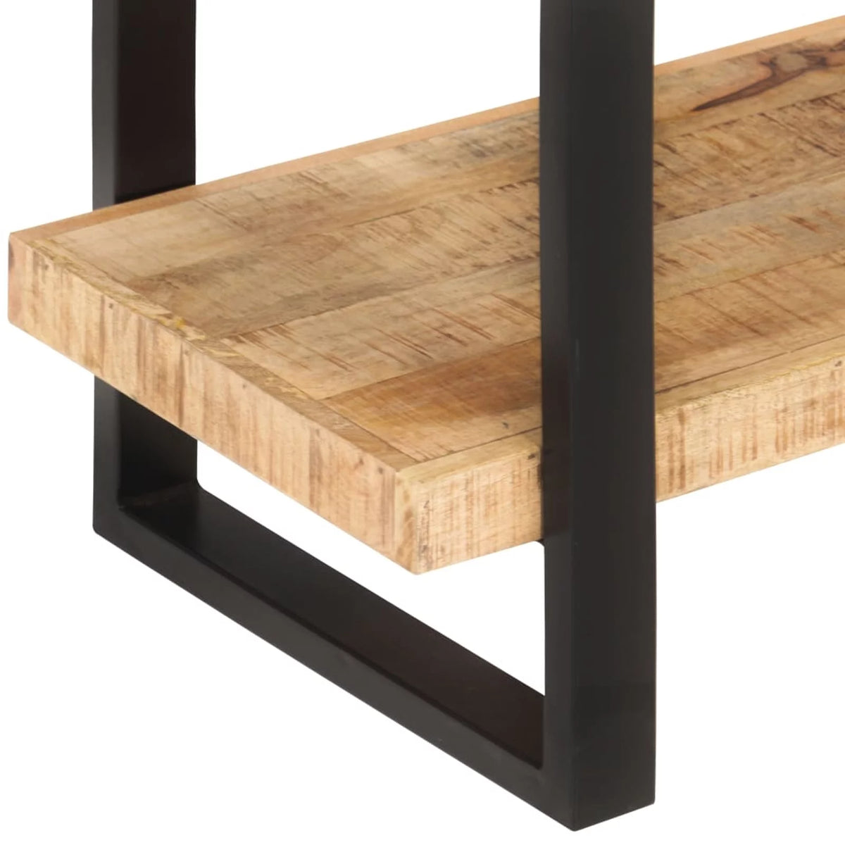 4-Tier Rough Mango Wood Bookcase X189092