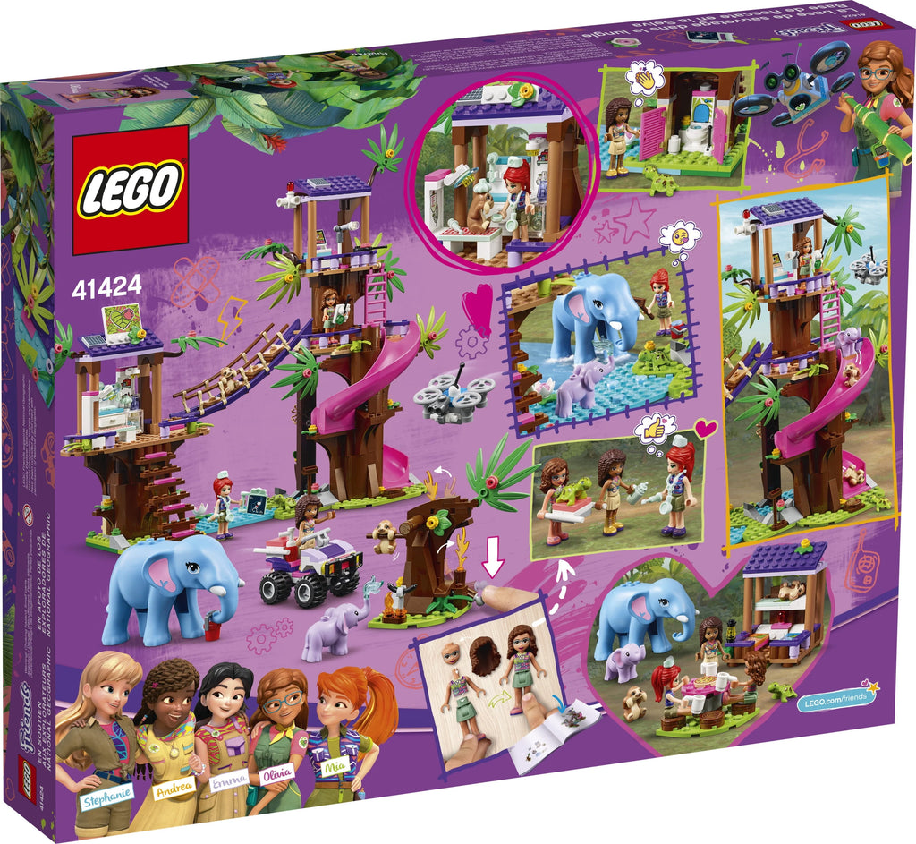 Jungle Rescue Base 648 Pieces W277806