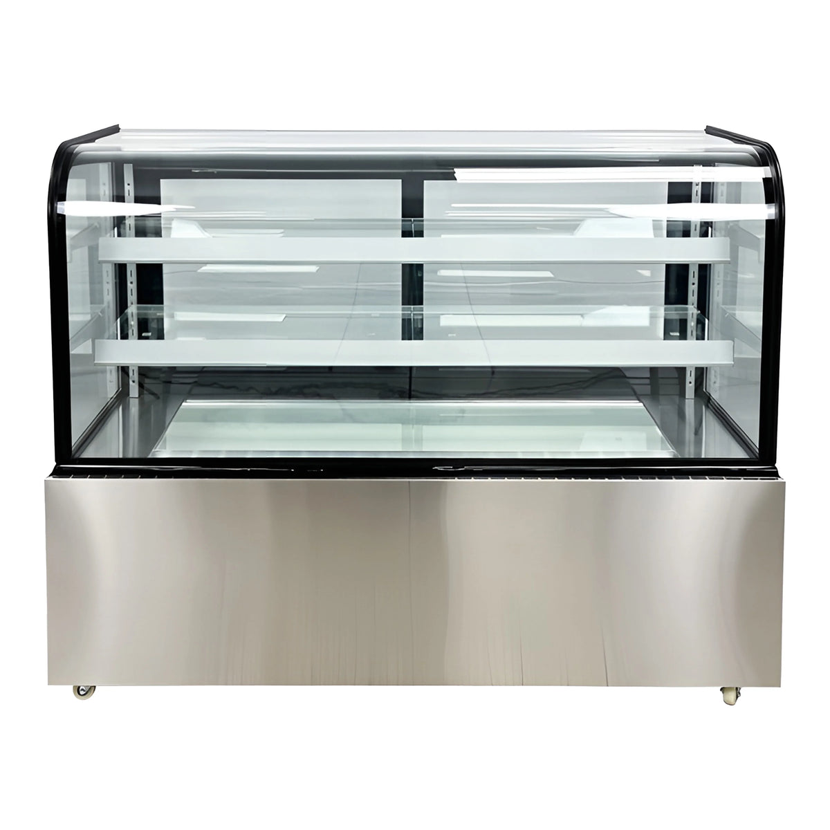 60 in. Double Tempered Glass Bakery Refrigerator Case 17.7 Cu. ft. I350408