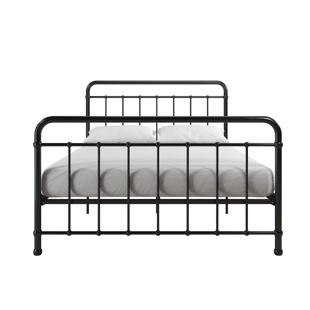 Black Full Metal Bed B734