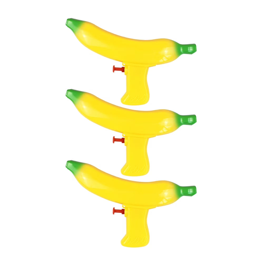3pcs Banana Shape Water Soaker Toys U914