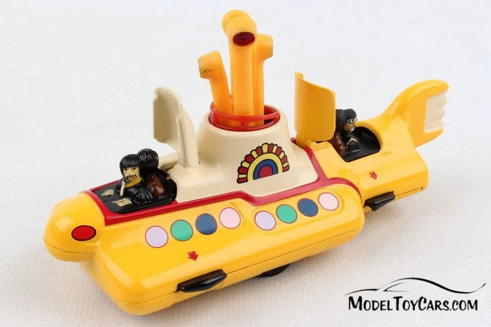 Yellow Submarine Diecast Model Toy Car D62357