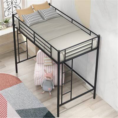 Twin Loft Bed Frame Black H58303