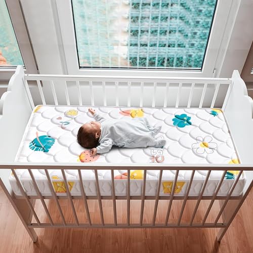 Dual-Sided Baby Crib Mattress and Toddler Mattress 52" x 27.6" x 5" S322