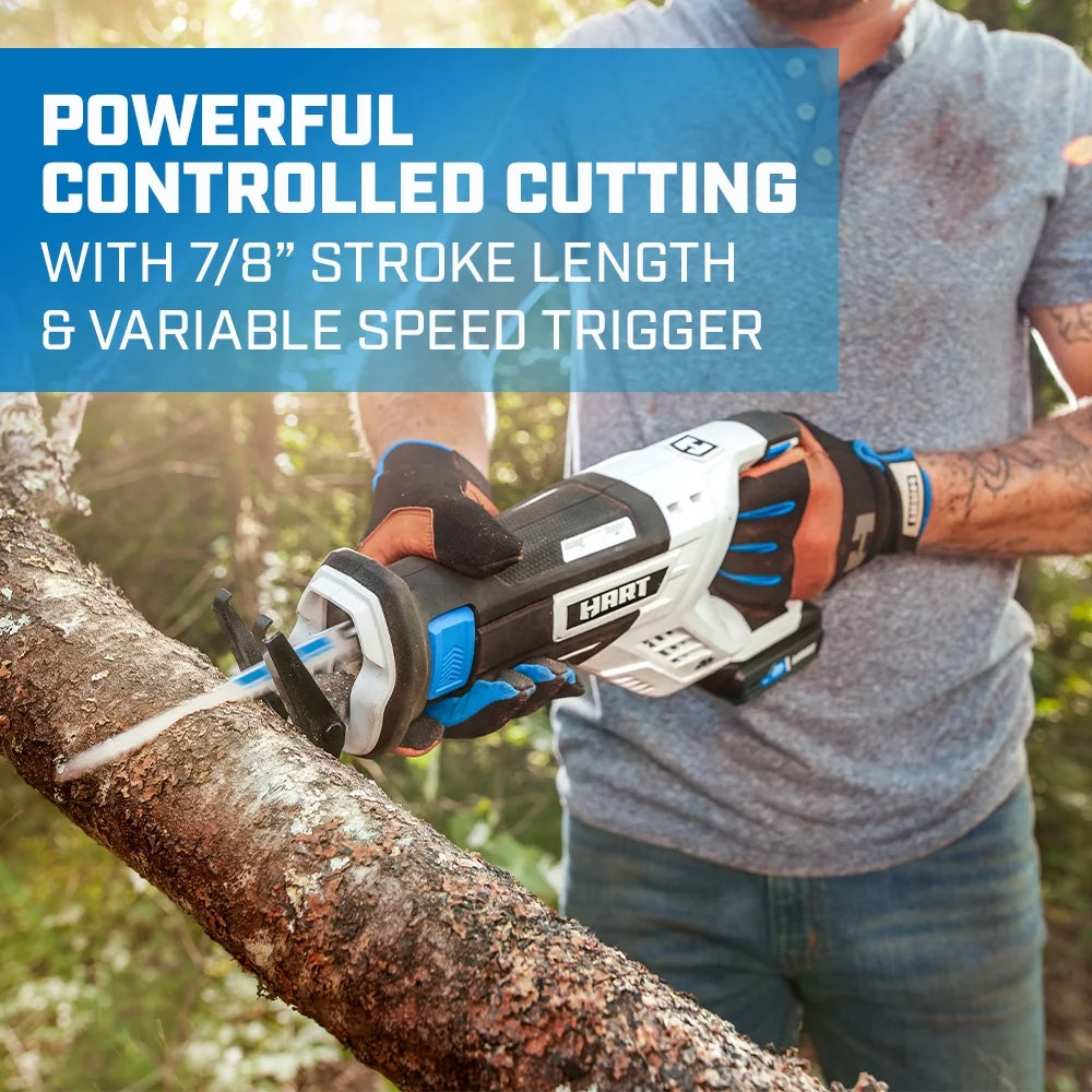 20-Volt 4-Tool Combo Kit with 1.5Ah Lithium-Ion Batteries & Charger N5694
