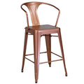 Retro Cafe Counter Stool N796