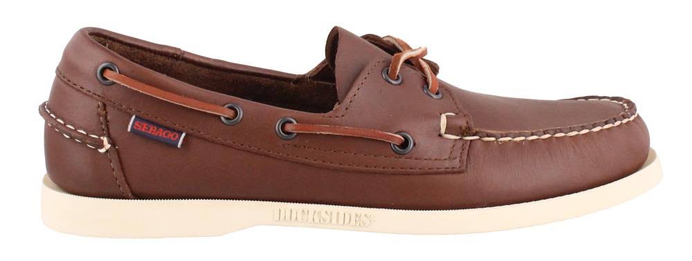 Men's Docksides, Size 10, Brown L61197