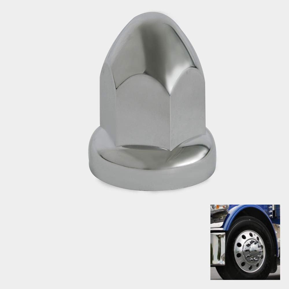 Chrome 33mm Lug Nut Covers, 60pcs with Removal Tool P2708
