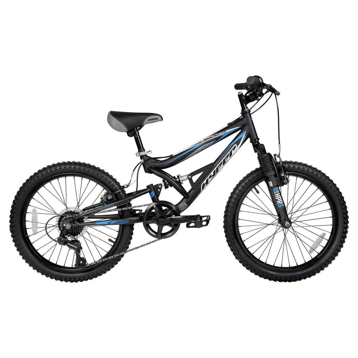 20 Boys Black Mountain Bike L237