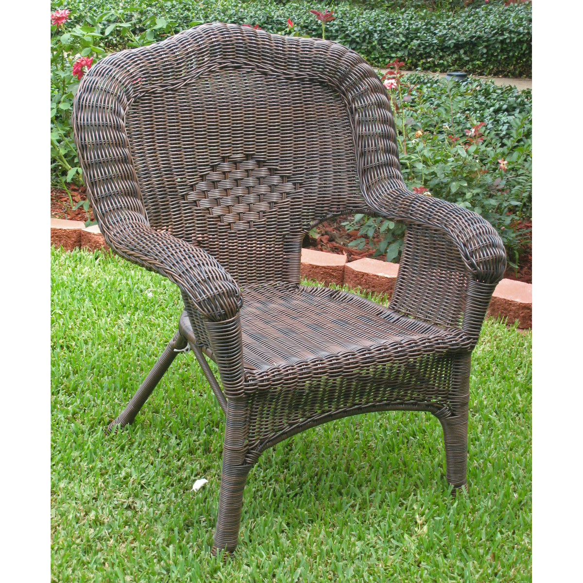 Resin Wicker Patio Chair W324627