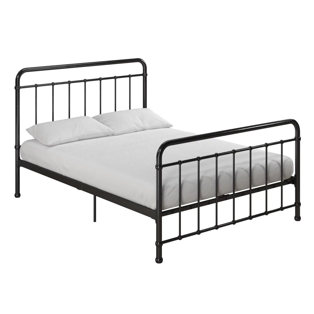 Black Full Metal Bed B734
