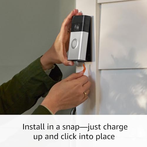 Satin Nickel Battery Doorbell I835126