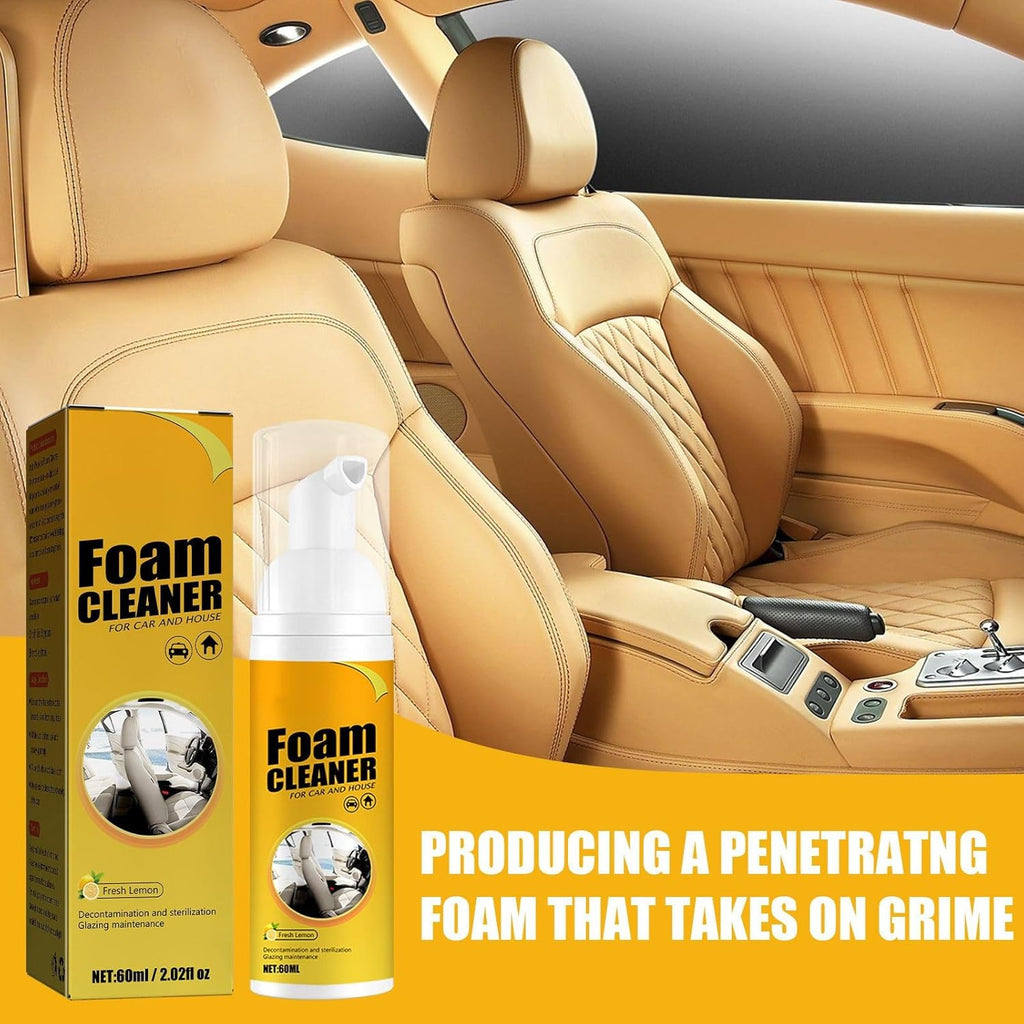 2PCS Multipurpose Foam Cleaner Lemon Flavor (100ml*2) W796264
