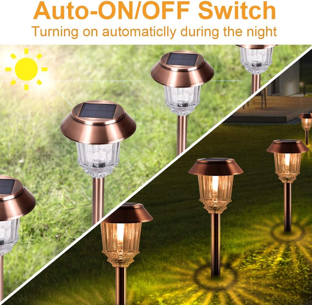 4 Pack Solar Pathway Lights T157116