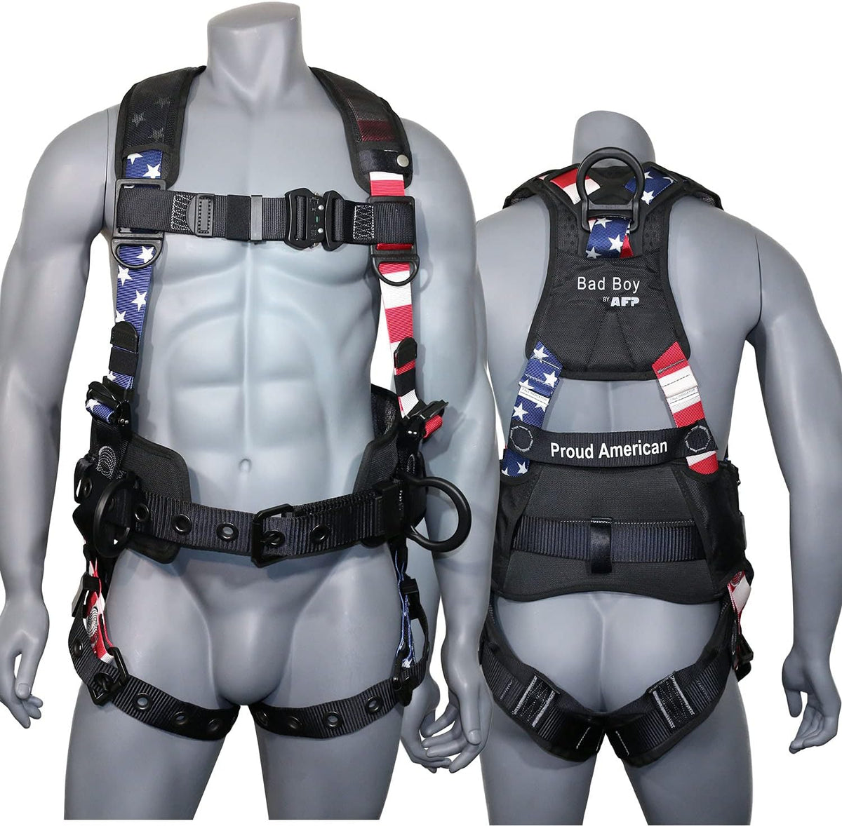Full-Body Safety Harness with Back Support Belt S59324