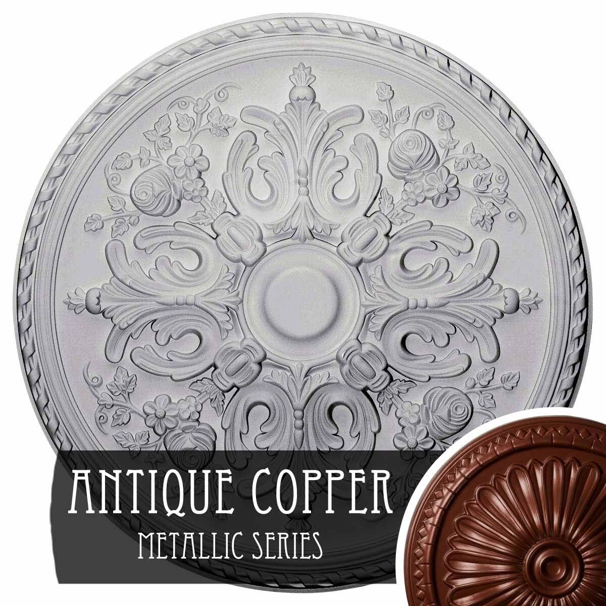 Black Pearl Ceiling Medallion A52296