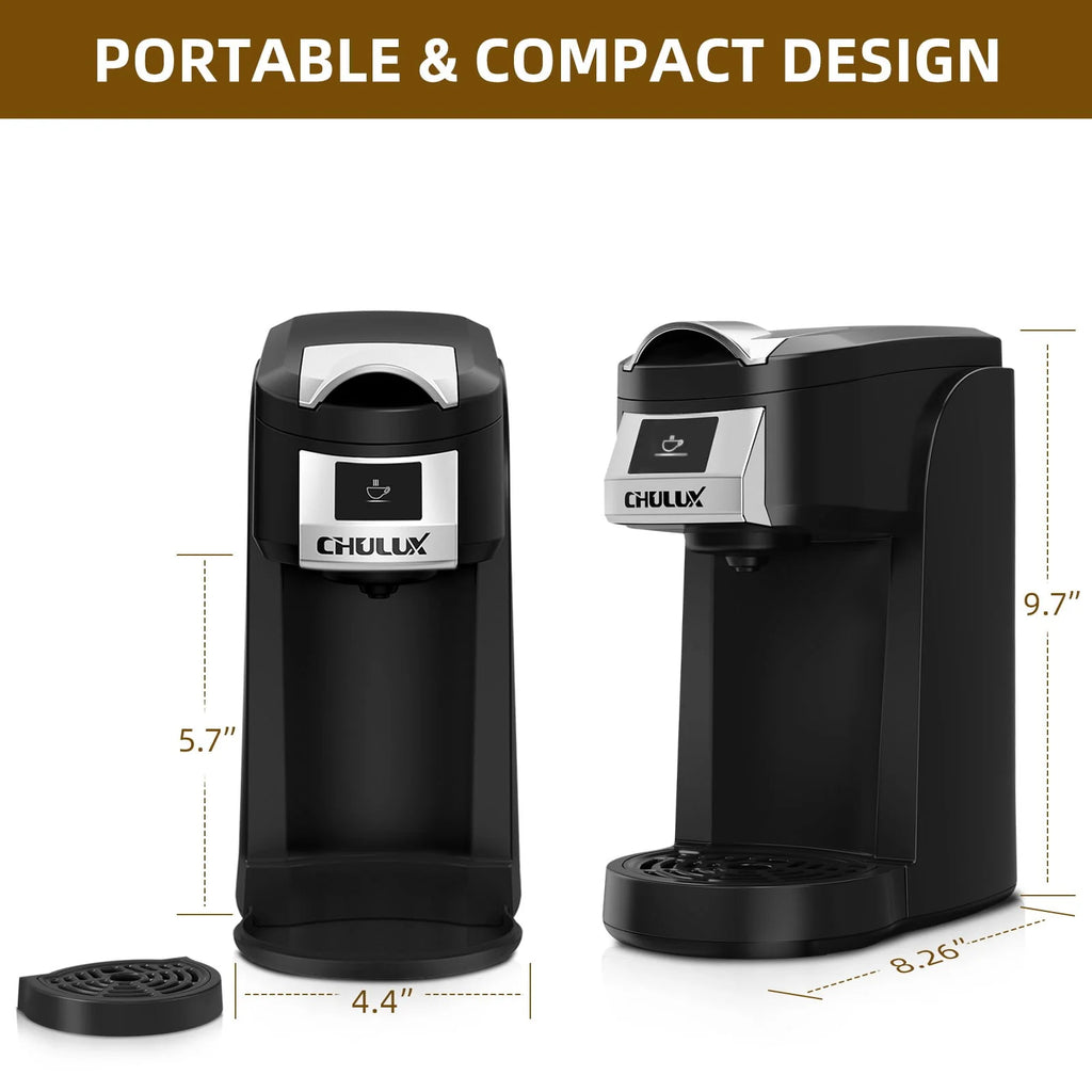 Single Serve Coffee Maker for K Cup & Ground Coffee Y172928
