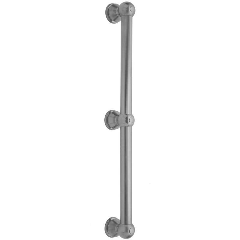 White 48 inch Brass Grab Bar D529