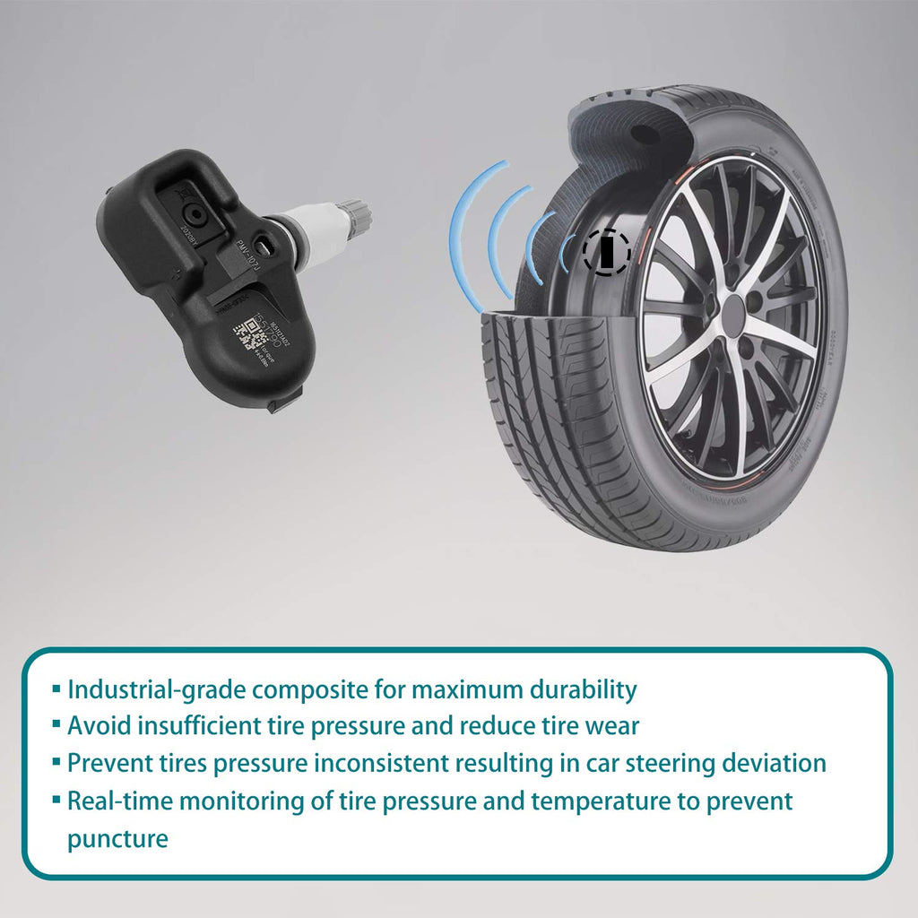 Tire Pressure Sensor 315MHz TPMS 4PCS D4409