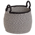 White & Black Basket V6558