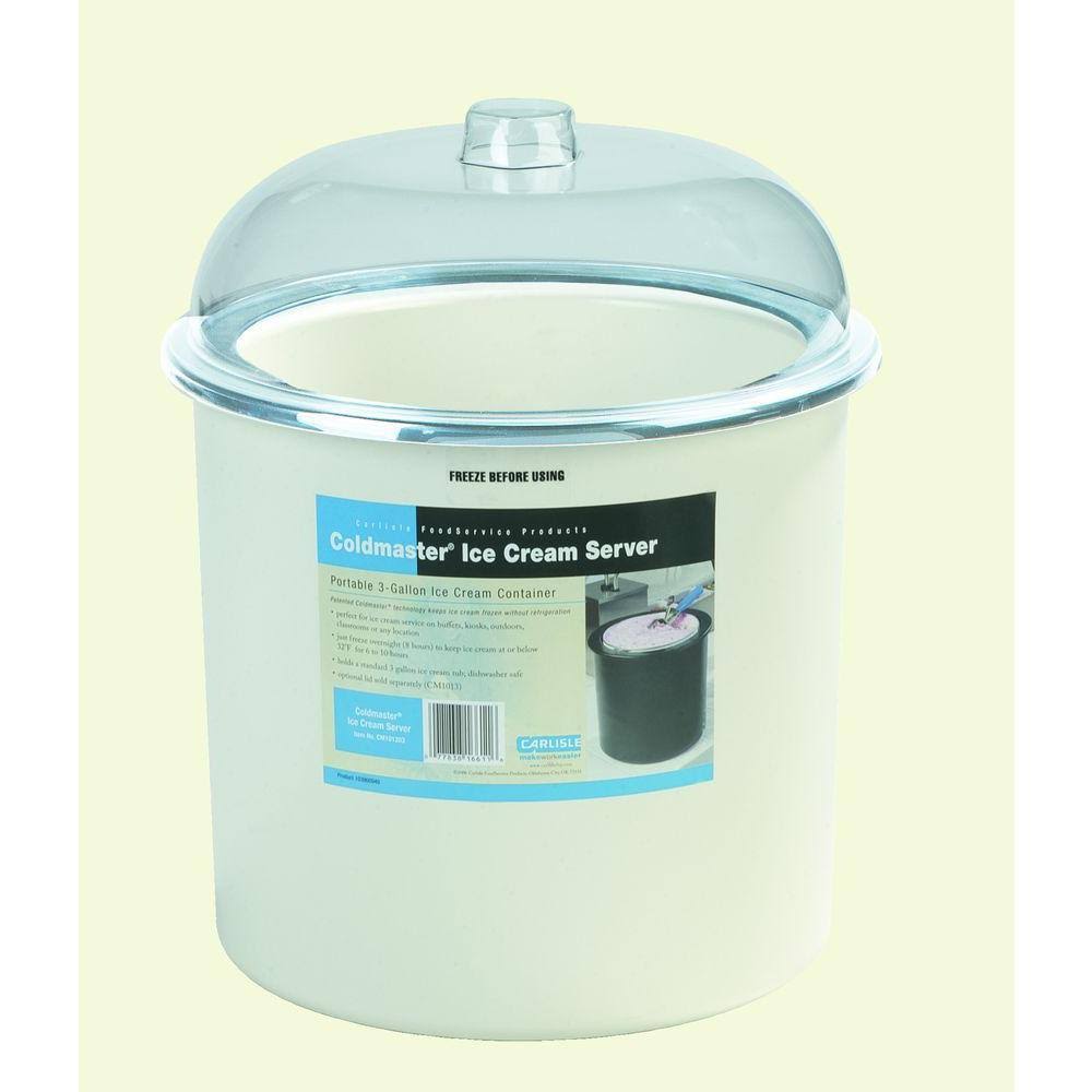 Coldmaster Ice Cream Server with Lid 3 Gal H2896