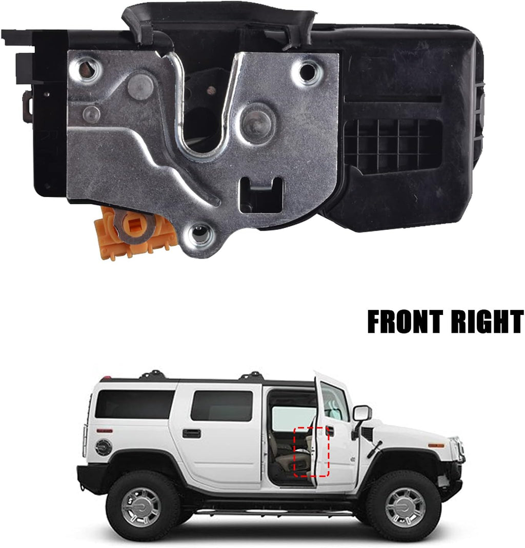 Power Door Lock Actuator Motor Front Right Passenger Side Pack of 2 C99266