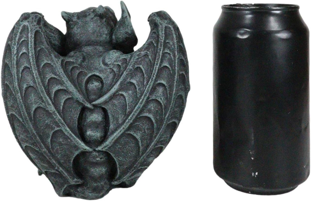 Gothic Winged Guardian Gargoyle Figurine Faux Stone Resin Sculpture C377