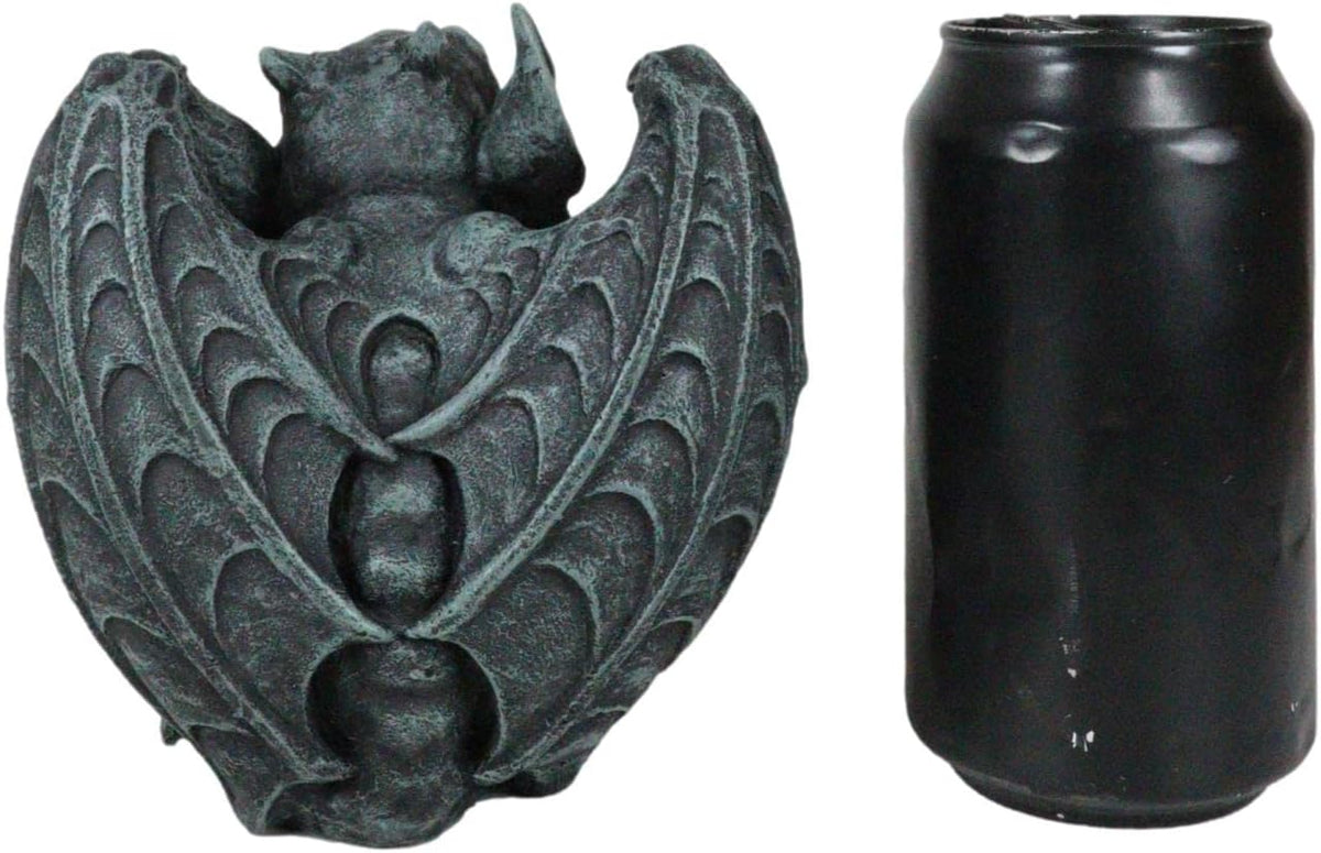 Gothic Winged Guardian Gargoyle Figurine Faux Stone Resin Sculpture C377