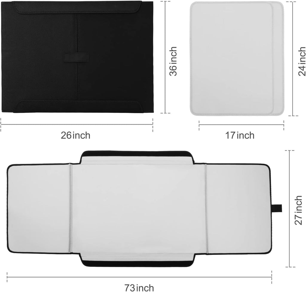 Black 1500 Piece Puzzle Storage Board, Pack of 2 X6331