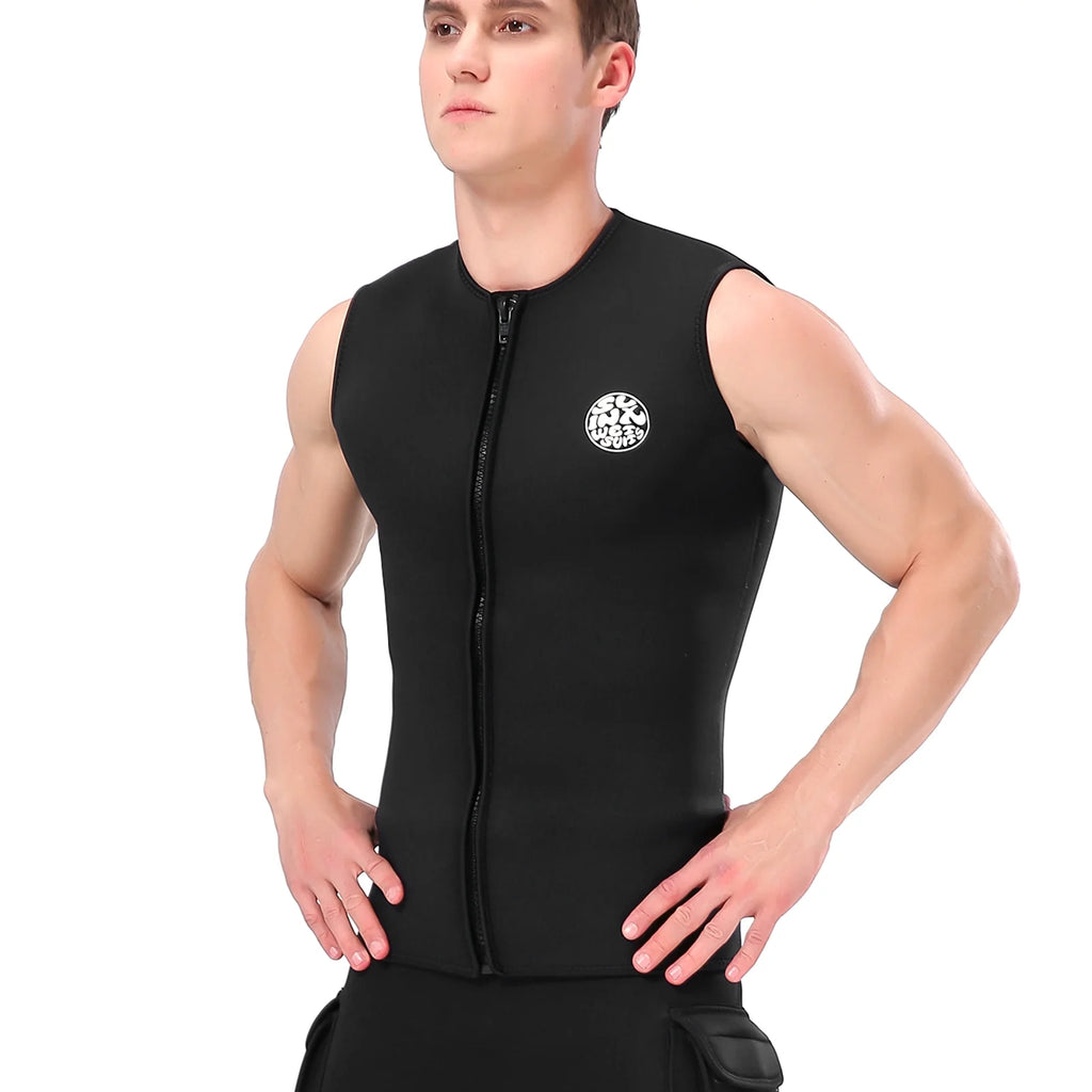 3mm Neoprene Sleeveless Wetsuit Vest P35534