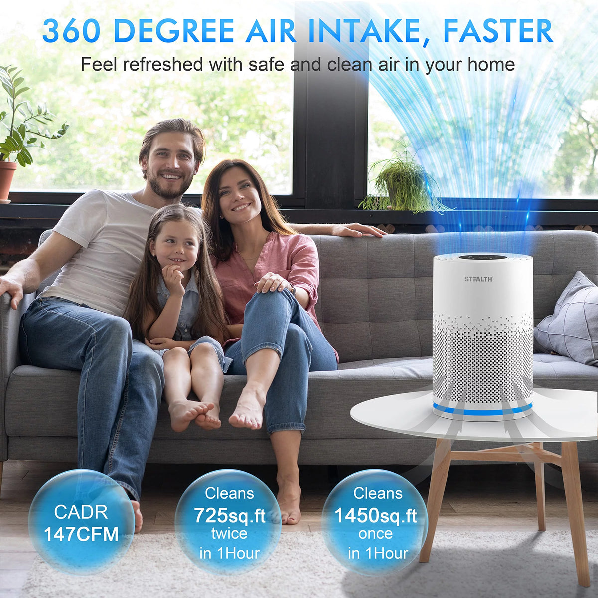 H13 True HEPA Air Purifier M127