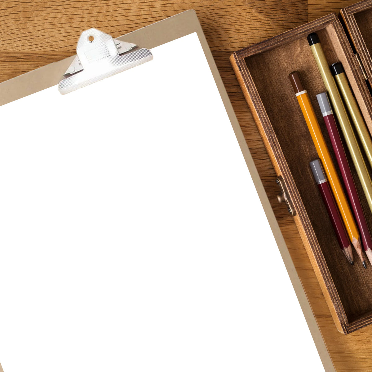 Sketch Tote Board 23" x 26" with Handle, Clips and Elastic Band L860