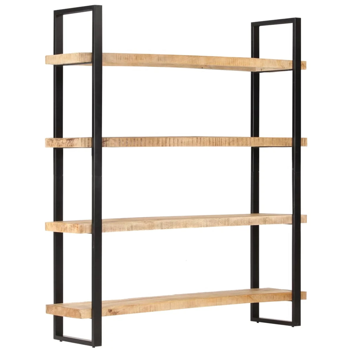 4-Tier Rough Mango Wood Bookcase X189092