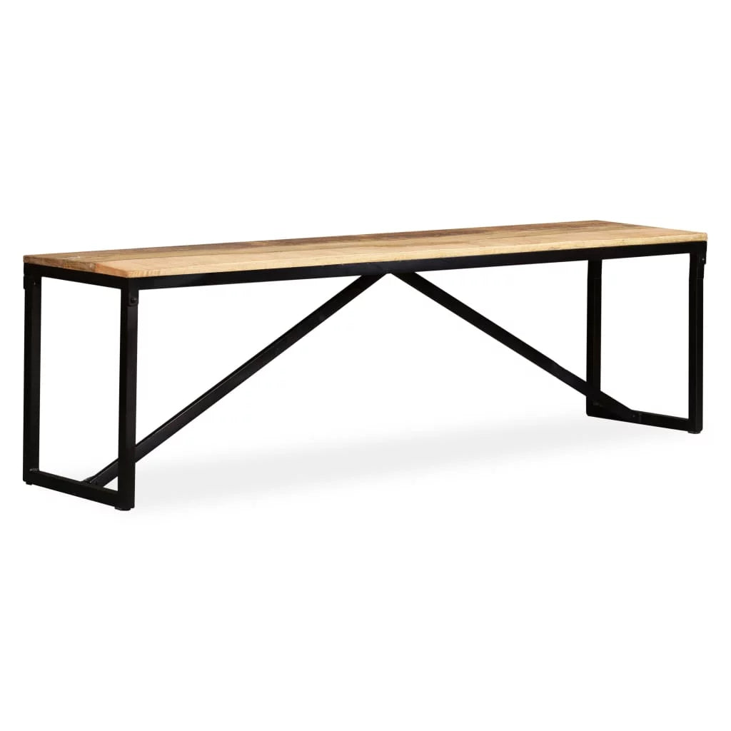 Solid Mango Wood Bench W732