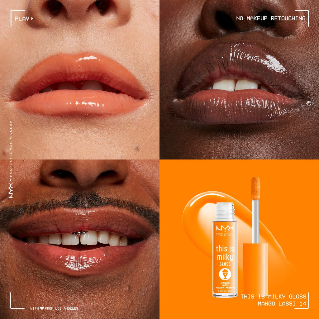 Milky Lip Gloss with 12 Hr Hydration R2413