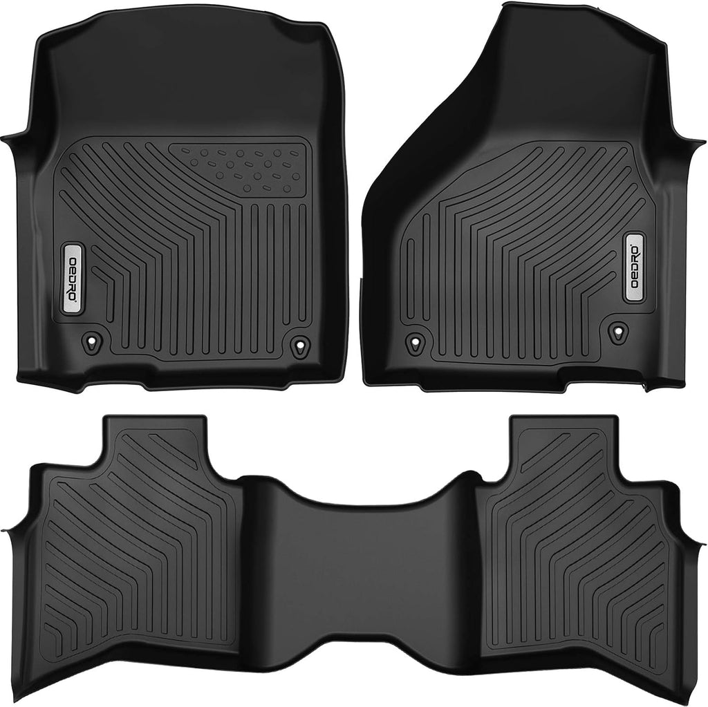 Custom Fit All Weather Front & 2nd Seat Floor Liners H216