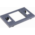 Steel Dolly with Open Deck & Rubber Wheels 1200 lb. Capacity B37676