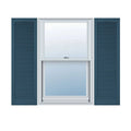 12 inch x 92 inch Vinyl Open Louver Shutters Per Pair K366