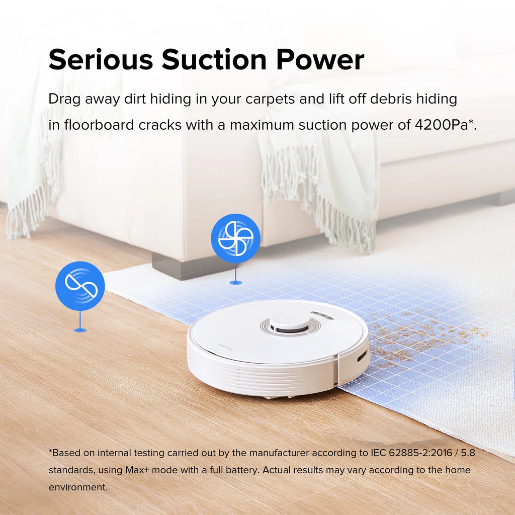 Robot Vacuum Cleaner with Auto-Empty Dock O1726