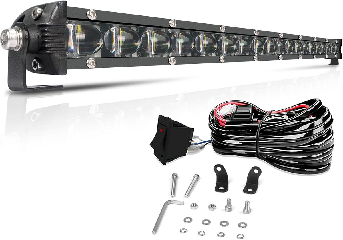 32-Inch Single-Row LED Offroad Light Bar Combo Beam S816