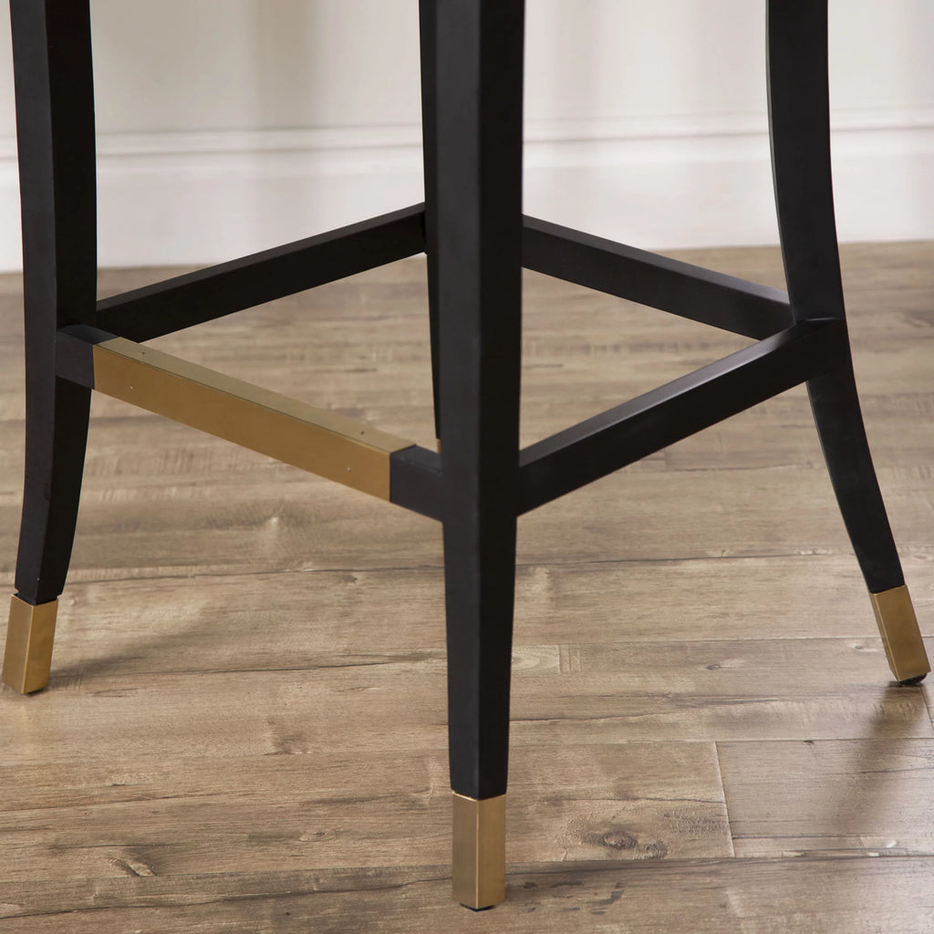 Grey Velvet Bar Stool V158890