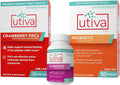 Cranberry PACs 30 Vegi Capsules + D-Mannose 500mg 120 Capsules + Probiotic 30 Delayed Release Vegi Capsules T469