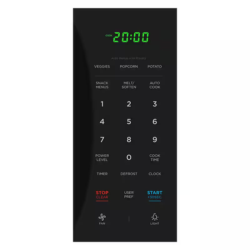 1000-Watt Over the Range Microwave in Black W448