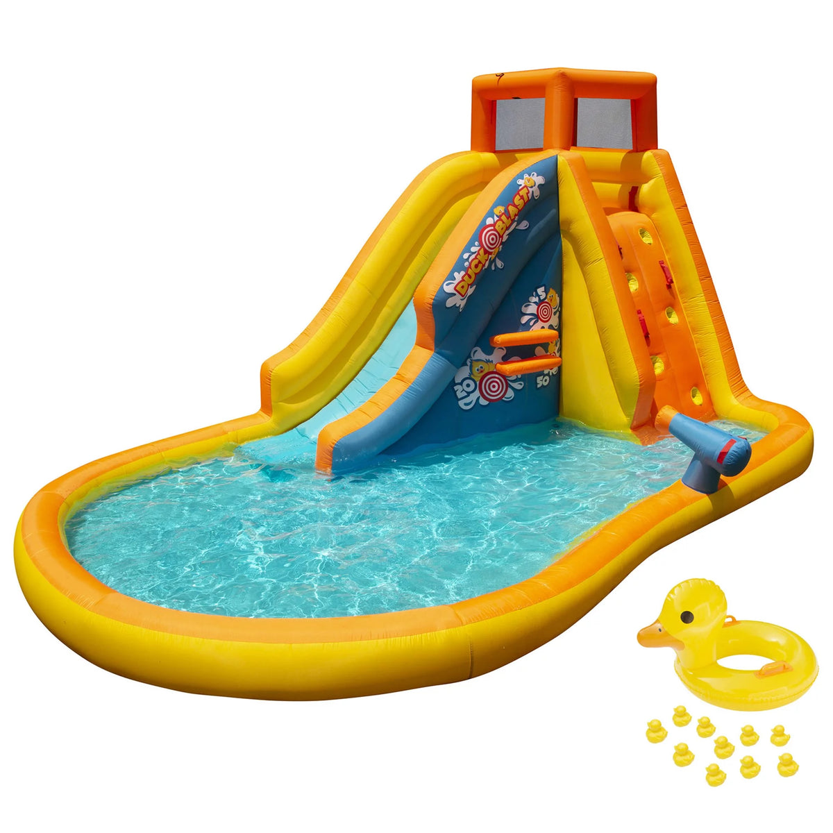 Inflatable Water Park with Water Blast Cannon H780525