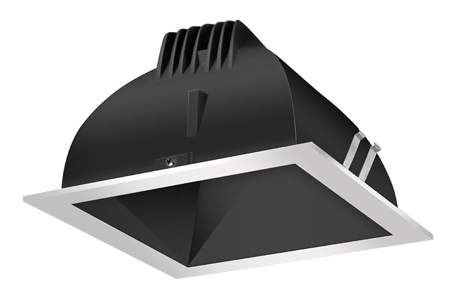 Black Cone Silver Ring LED Trim W522785
