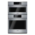 30 in. Built-In Double Electric Convection Wall Oven with Steam Oven in Stainless Steel Z834