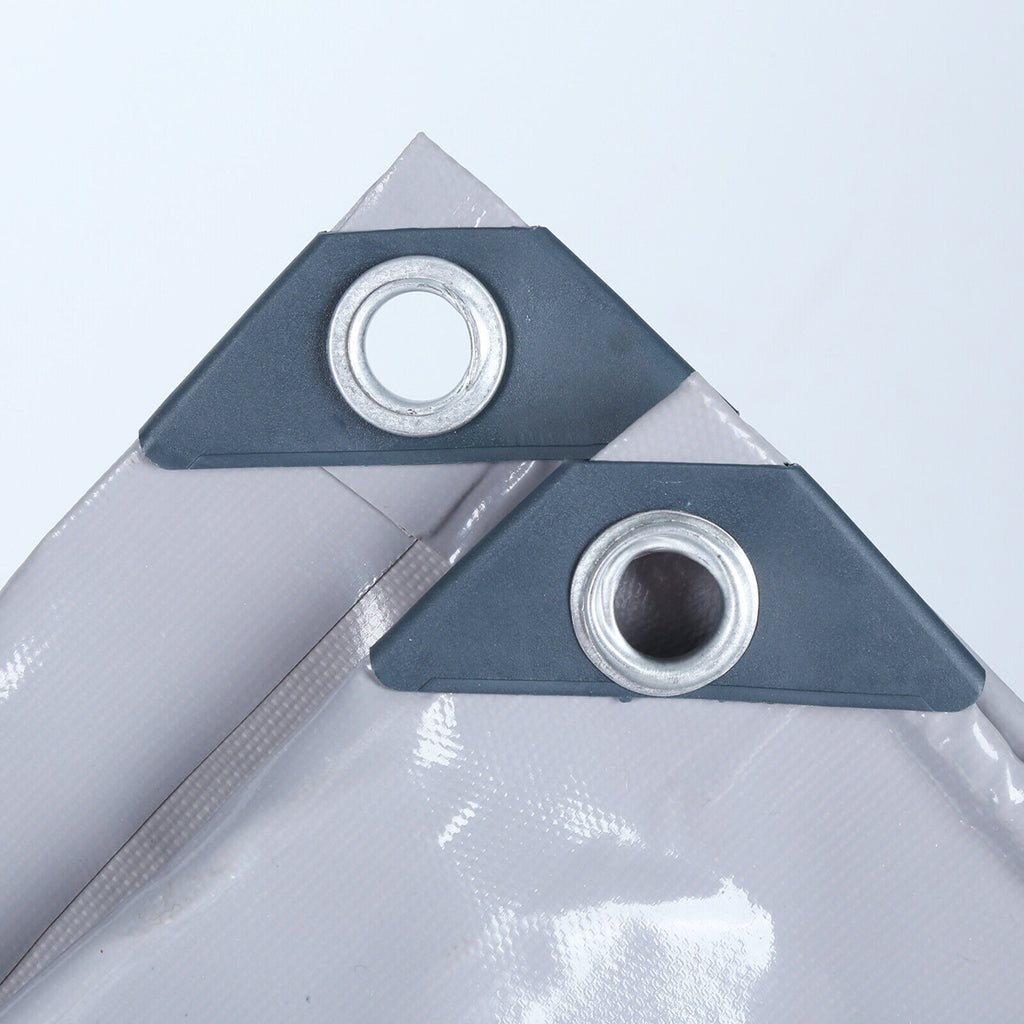 3*5 Meter Grey Waterproof PVC Tarpaulin Canopy Cover Z579