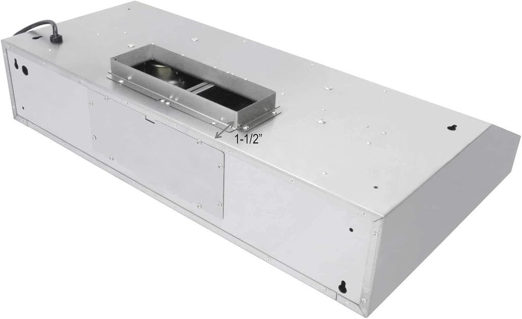 Stainless Steel Under Cabinet Range Hood with LED Lights W63949